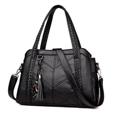 Load image into Gallery viewer, Fashion Wild Soft Leather Large Capacity Shoulder Bag