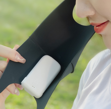 Load image into Gallery viewer, Mini Portable Breathable Heat Cooling Silent Mask Fan