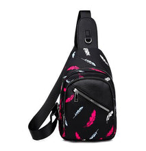Load image into Gallery viewer, Ladies Fashionable Canvas Printed Chest Bag