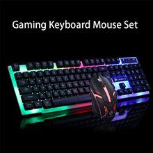 Load image into Gallery viewer, Gaming Keyboard Mouse Glowing Set
