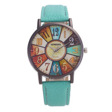 Load image into Gallery viewer, Retro Stripe Pattern Quartz Watch