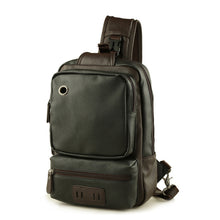 Load image into Gallery viewer, Simple Leisure Leather Chest Bag For Men