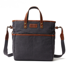 Load image into Gallery viewer, Unsex Casual Minimalist Canvas Bag Handbag Shoulder Bag