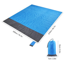 Load image into Gallery viewer, Portable Waterproof Picnic Mat Beach Mat Pocket Blanket