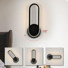 Load image into Gallery viewer, Bedroom Wall Lamp Indoor Rotatable Acrylic Led Wall Lamp