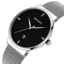 Load image into Gallery viewer, Men's Watch Mesh Belt Waterproof Quartz Watch