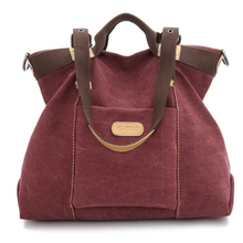 Load image into Gallery viewer, Ladies' Vintage Casual Canvas Shoulder Bag