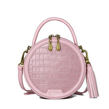 Load image into Gallery viewer, Crossbody Portable Ladies Small Round Bag