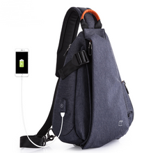 Load image into Gallery viewer, Men's Oxford Shoulder Bag Fashion Chest Bag Sports Bag
