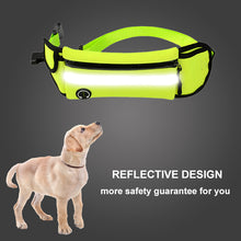 Load image into Gallery viewer, Pet Waist Bag Sports Traction Rope Reflective Waterproof