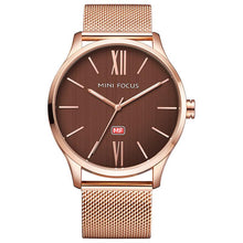 Load image into Gallery viewer, Waterproof Steel Mesh Quartz Watch