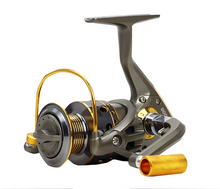 Load image into Gallery viewer, 10-axis Metal Head Reel Fishing Reel Metal Handle