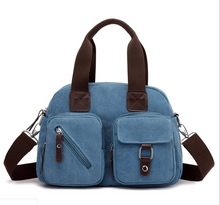 Load image into Gallery viewer, New Canvas Bag For Women Simple Cloth Cross Bag Handbag