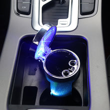 Load image into Gallery viewer, Car Ashtray With LED Light RGB Ambient Light Cigarette Cigar Ash Tray