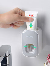 Load image into Gallery viewer, Wall Mounted Automatic Toothpaste Holder For Bathroom