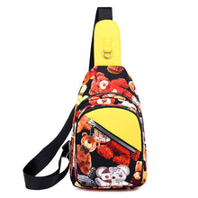 Load image into Gallery viewer, Ladies Fashionable Canvas Printed Chest Bag
