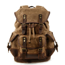Load image into Gallery viewer, High Quality Canvas Stitching Mountaineering Backpack