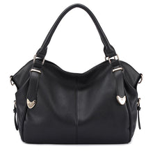 Load image into Gallery viewer, Lady's High Quality Casual Solid Color Leather Handbag