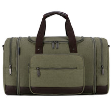 Load image into Gallery viewer, Men's Large Capacity Canvas Luggage Sports Gym Bag