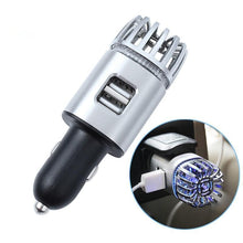 Load image into Gallery viewer, 2 In 1 Car Charger Air Purifier