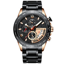 Load image into Gallery viewer, Stainless Steel Band Business Watch For Men's Casual Life