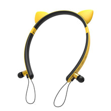Load image into Gallery viewer, Cat Ear Bluetooth Headset