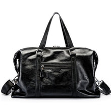 Load image into Gallery viewer, Men's Waterproof Leather Travel Bag For Business Trip