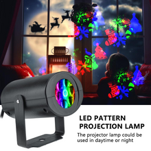 Load image into Gallery viewer, Christmas Pattern LED Laser Projector Colorful Projector