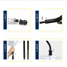 Load image into Gallery viewer, Hot Selling Transparent Pet Supplies Adjustable Pet Umbrella