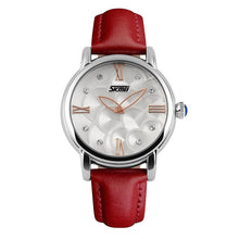 Load image into Gallery viewer, Leather Waterproof Ladies Quartz Watch