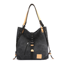 Load image into Gallery viewer, Women's Large Capacity Canvas Shoulder Bag