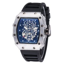 Load image into Gallery viewer, Special Pattern Casual Silicone Band Men's Quartz Watch