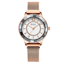 Load image into Gallery viewer, Fashionable Ladies Watch With Magnet Buckle Mesh Belt