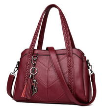 Load image into Gallery viewer, Fashion Wild Soft Leather Large Capacity Shoulder Bag