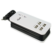 Load image into Gallery viewer, Multi-port Plug-in Mobile Phone Charger USB Four-in-one Plug