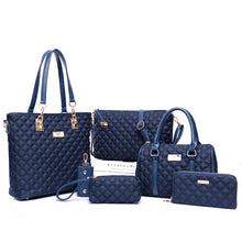 Load image into Gallery viewer, Six-Piece European and American Style Nylon Embroidery Bags
