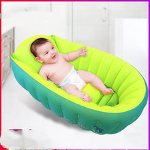 Load image into Gallery viewer, Baby Bath Tub Inflatable Bathtubs Baby Folding Bathtub