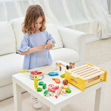 Load image into Gallery viewer, Wooden Play House Kitchen Bbq Set Toy Puzzle