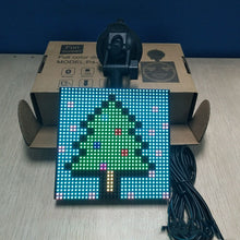 Load image into Gallery viewer, Full-Color Bluetooth Emoticon Car Led Display