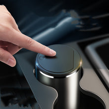 Load image into Gallery viewer, Alloy Car Trash Bin Rubbish Holder Wrapper Garbage Can