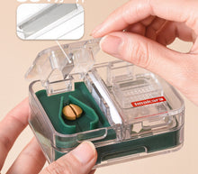 Load image into Gallery viewer, Portable Mini - Packing Medicine Storage Box Tablet Cutter
