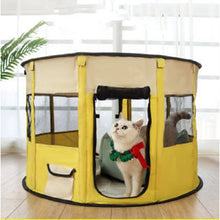 Load image into Gallery viewer, Portable Pet House Oxford Cloth Crate Room Playing