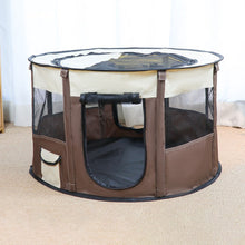 Load image into Gallery viewer, Portable Pet House Oxford Cloth Crate Room Playing
