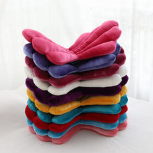 Load image into Gallery viewer, Luxurious Velvet Seal Shell Chair Cushion Rose Seat Pillow
