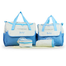 Load image into Gallery viewer, Multifunctional 5-Piece Maternity Messenger Mummy Bags