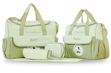 Load image into Gallery viewer, Multifunctional 5-Piece Maternity Messenger Mummy Bags