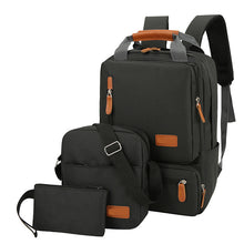 Load image into Gallery viewer, Three-Piece Large-Capacity Business Leisure Travel Backpack