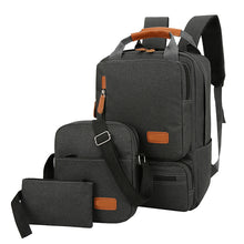 Load image into Gallery viewer, Three-Piece Large-Capacity Business Leisure Travel Backpack