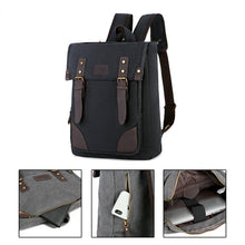 Load image into Gallery viewer, Retro Fashion Canvas Outdoor Laptop Backpack