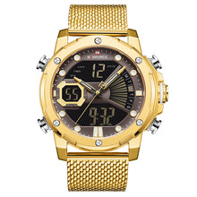 Load image into Gallery viewer, Fashion Double Display Men's Multi-function Sports Watch